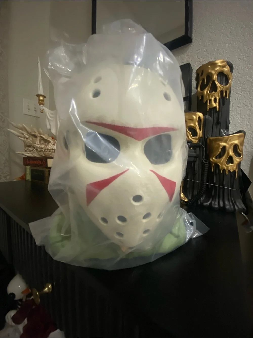 Jason Friday the 13th Hockey Mask Halloween popcorn bucket - Cinemark